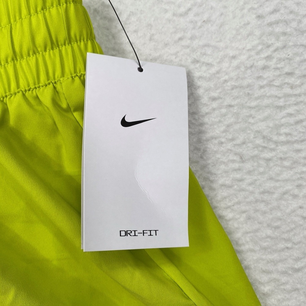 Nike Girl's Dri-Fit High-Waisted Woven Training Shorts Youth Large Green DX4967 - Picture 4 of 10